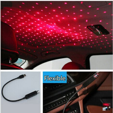 USB CAR ROOF PROJECTION STAR NIGHT LIGHT