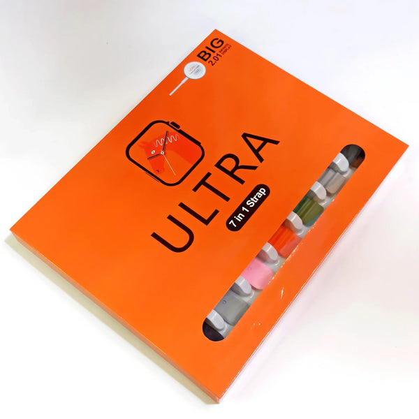 7 in 1 Strap Ultra Smart Watch (Random Colour Strap)