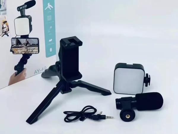AY-49 VIDEO MAKING TRIPOD KIT FOR VLOGGING.