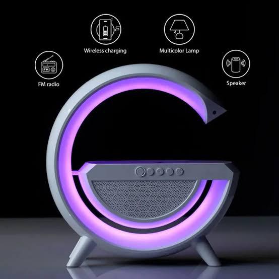 G-SHAPE MULTIFUNCTION TABLE LAMP WITH WIRELESS CHARGER