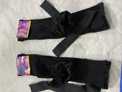 Knee Warmer Pads with straps for Men & Women