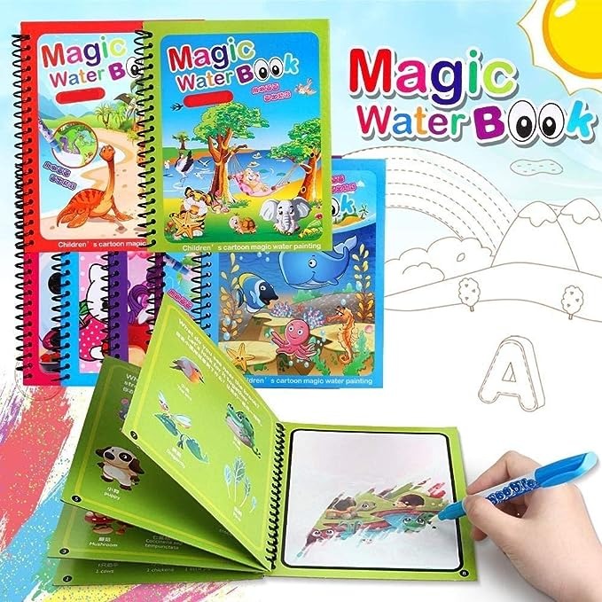 MAGIC WATER COLORING BOOK