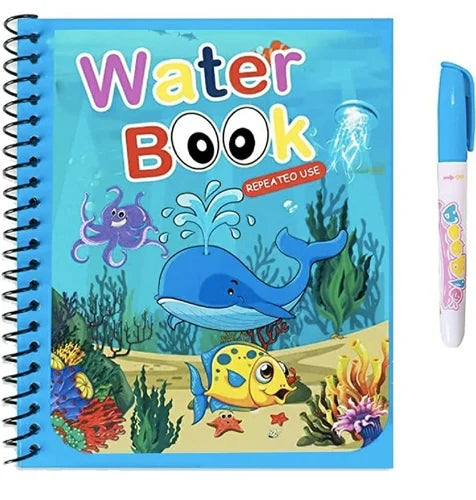 MAGIC WATER COLORING BOOK