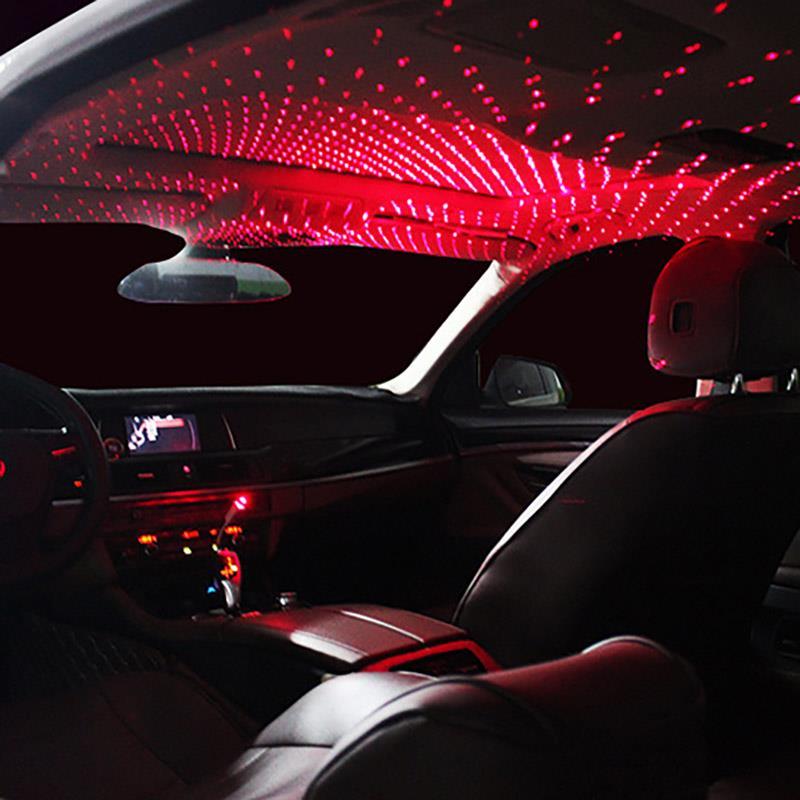 USB CAR ROOF PROJECTION STAR NIGHT LIGHT