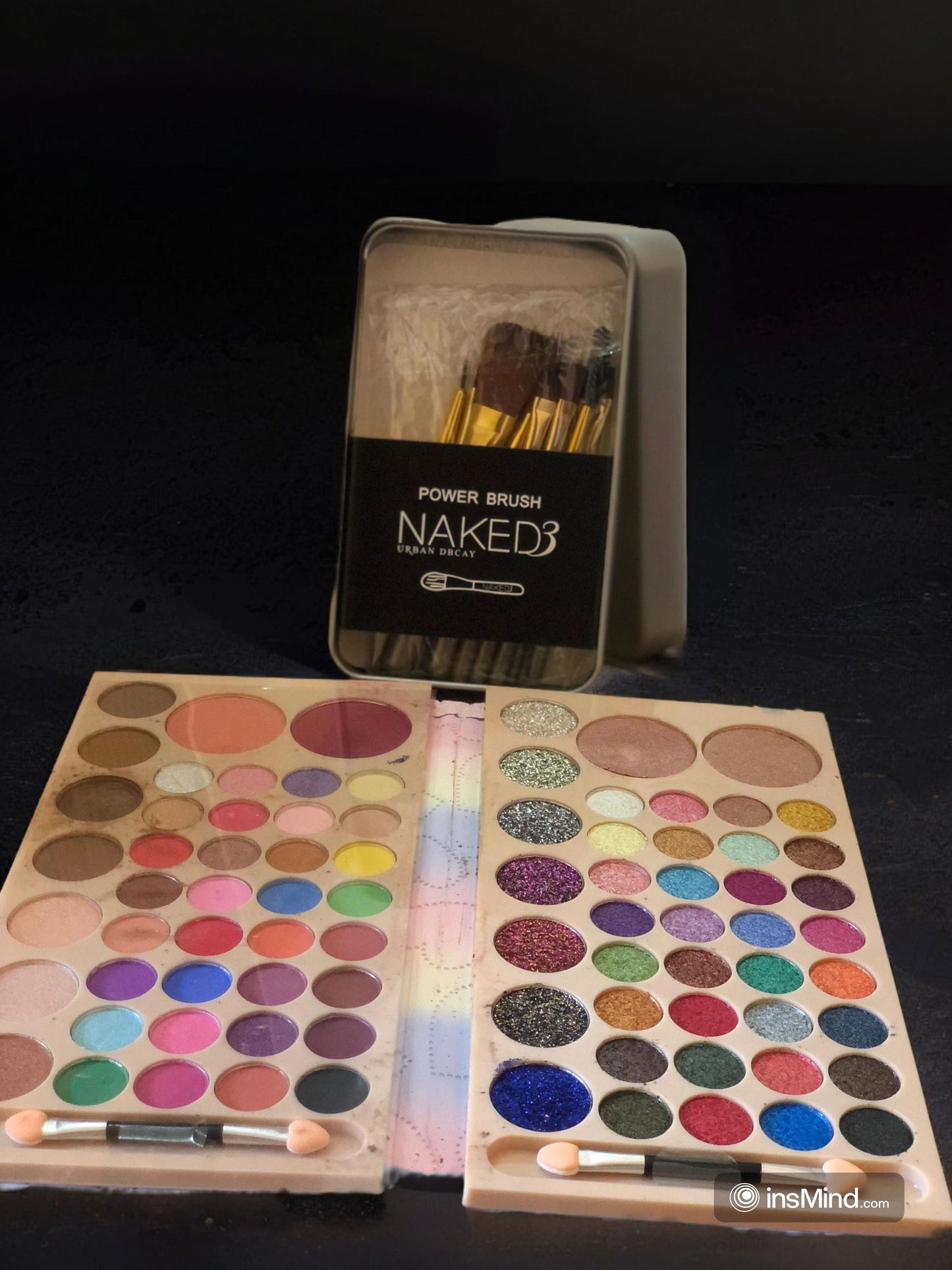 All-in-One Makeup & Brushes